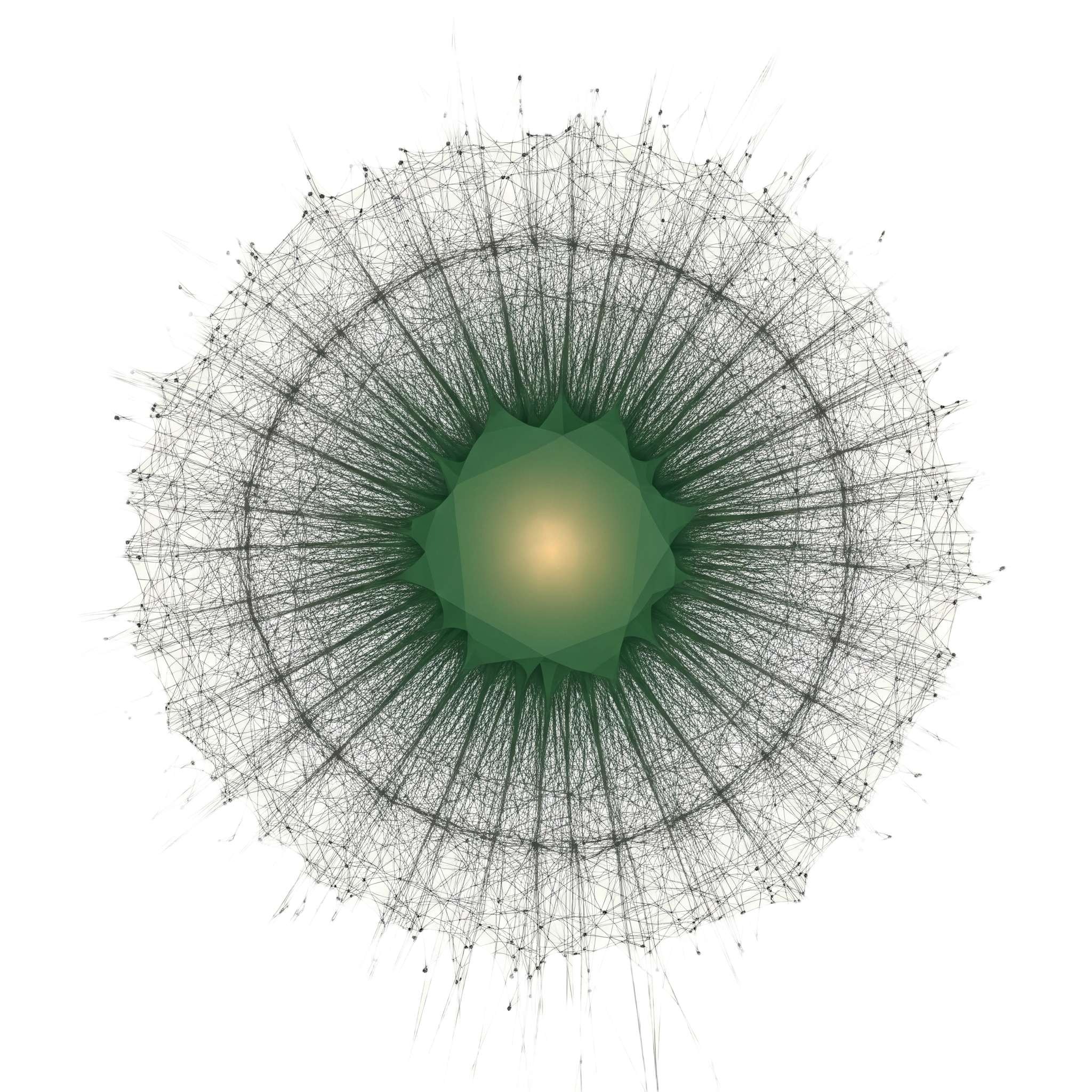 Abstract network grid